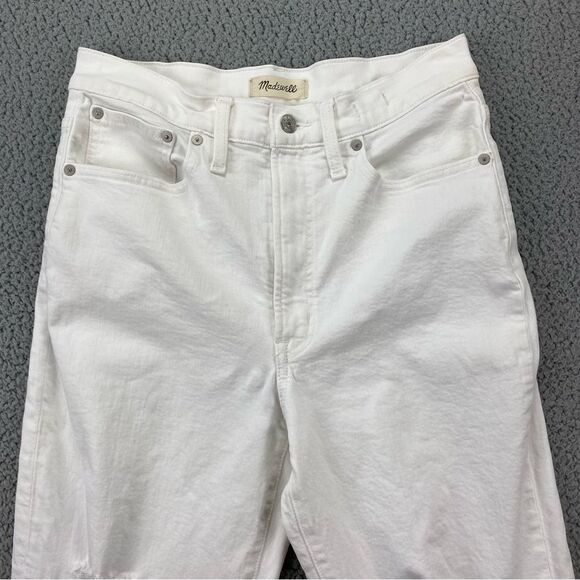 Madewell Women's The Perfect Vintage Straight Ripped-Knee Jeans | Size: 28 - Picture 4 of 16